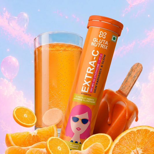 Glutanutrix Super C Vitamin C Effervescent Tablets Vitamin C & Zinc 15 Tablet